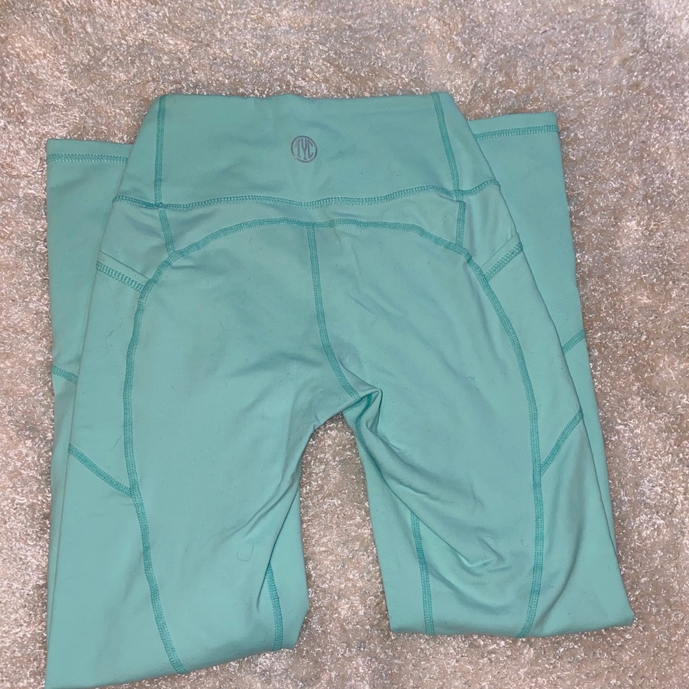 Til you collapse mint workout leggings